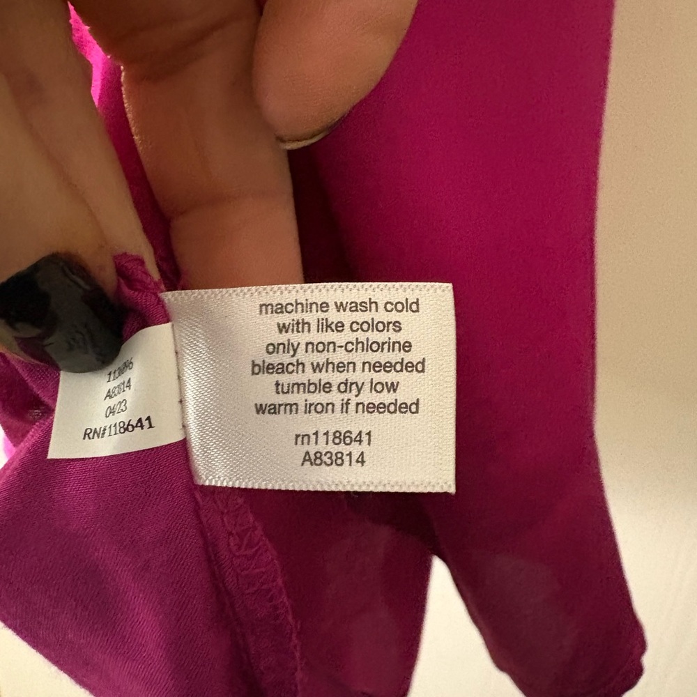 Lane Bryant Vibrant Pink Camisole - Picture 4 of 4